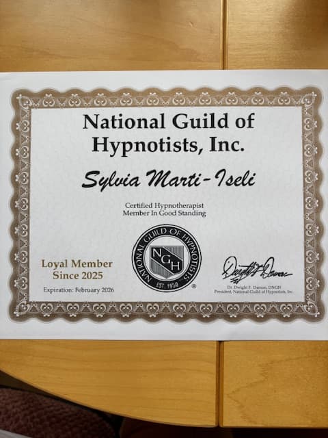 Certified Hypnotherapist NGH